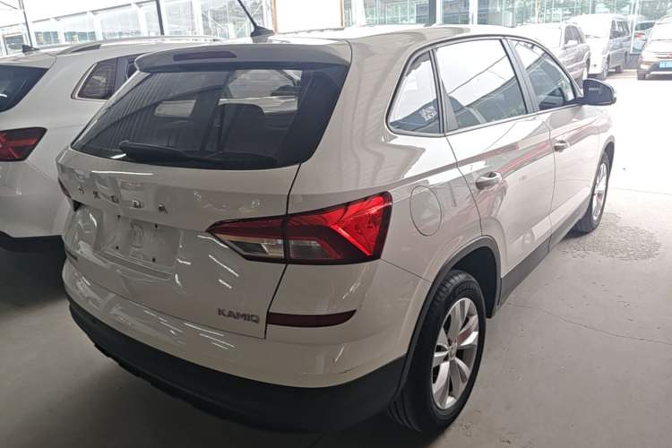 Used Skoda Kamiq 2018 1.5L Automatic Standard Version China V Emission Standard Rear Right 45 Deg