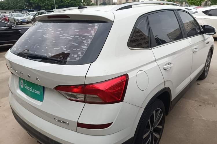 Used Skoda Kamiq 2018 1.5L Automatic Comfort Edition China VI Standard Rear Right 45 Deg
