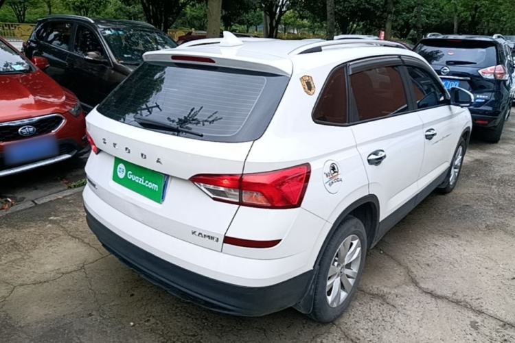 Used Skoda Kamiq 2018 1.5L Manual Standard Edition China V standard Rear Right 45 Deg