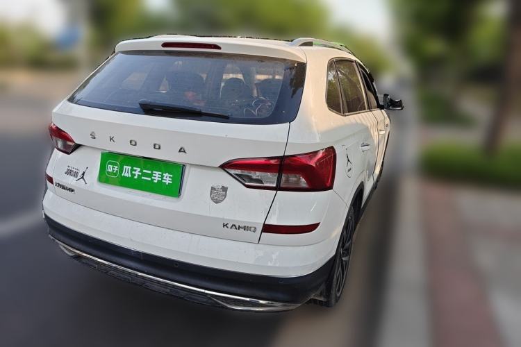 Used Skoda Kamiq 2018 1.5L Automatic Comfort Edition China VI Standard Rear Right 45 Deg