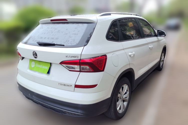 Used Skoda Kamiq 2018 1.5L Automatic Standard Version China V Emission Standard Rear Right 45 Deg