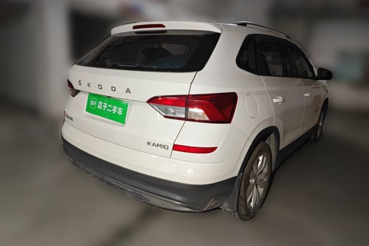 Used Skoda Kamiq 2018 1.5L Automatic Standard Version China V Emission Standard Rear Right 45 Deg