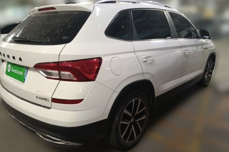 Used Skoda Kamiq 2018 1.5L Automatic Comfort Edition China VI Standard Rear Right 45 Deg