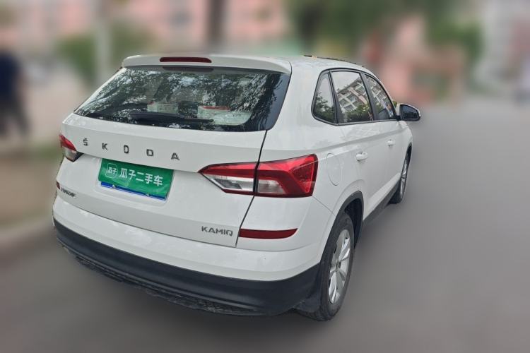 Used Skoda Kamiq 2018 1.5L Manual Standard Edition China VI Rear Right 45 Deg
