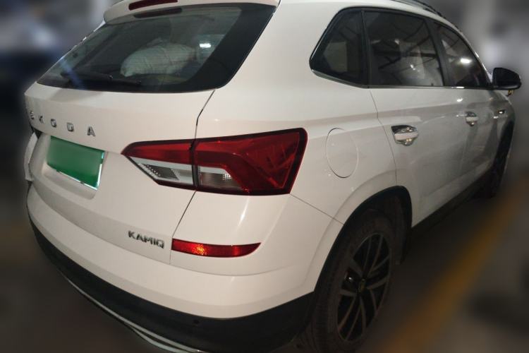 Used Skoda Kamiq 2018 1.5L Automatic Comfort Edition China VI Standard Rear Right 45 Deg