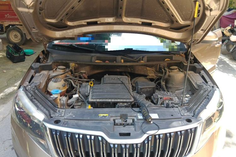 Used Skoda Kamiq 2018 1.5L Automatic Comfort Edition China V Standard Engine Bay