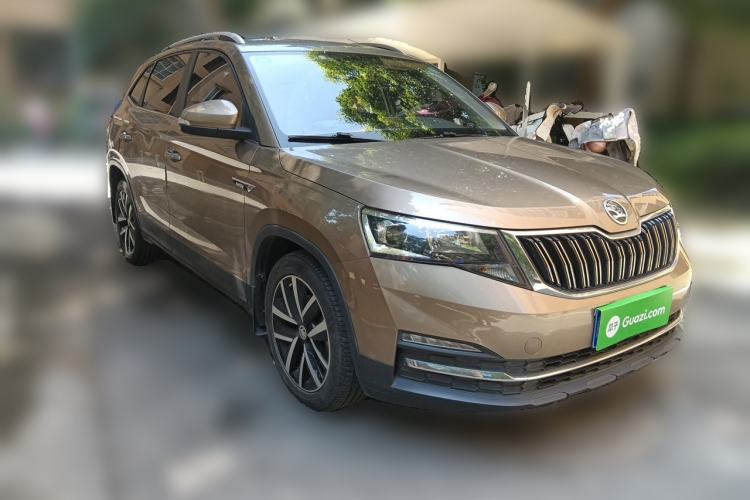 Used Skoda Kamiq 2018 1.5L Automatic Comfort Edition China V Standard Front Right 45 Deg