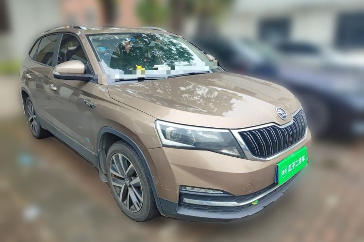 Used Skoda Kamiq 2018 1.5L Automatic Comfort Edition China V Standard Front Right 45 Deg