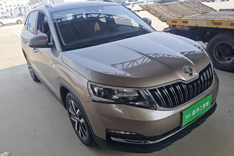 Used Skoda Kamiq 2018 1.5L Automatic Comfort Edition China V Standard Front Right 45 Deg