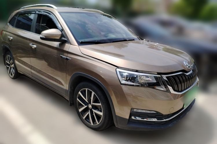 Used Skoda Kamiq 2018 1.5L Automatic Comfort Edition China V Standard Front Right 45 Deg