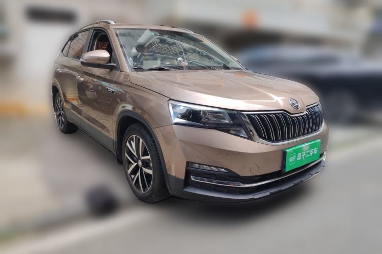 Used Skoda Kamiq 2018 1.5L Automatic Comfort Edition China V Standard Front Right 45 Deg