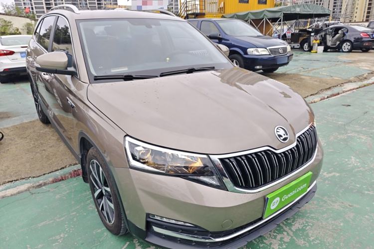 Used Skoda Kamiq 2018 1.5L Automatic Comfort Edition China V Standard Front Right 45 Deg
