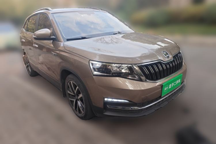 Used Skoda Kamiq 2018 1.5L Automatic Comfort Edition China V Standard Front Right 45 Deg