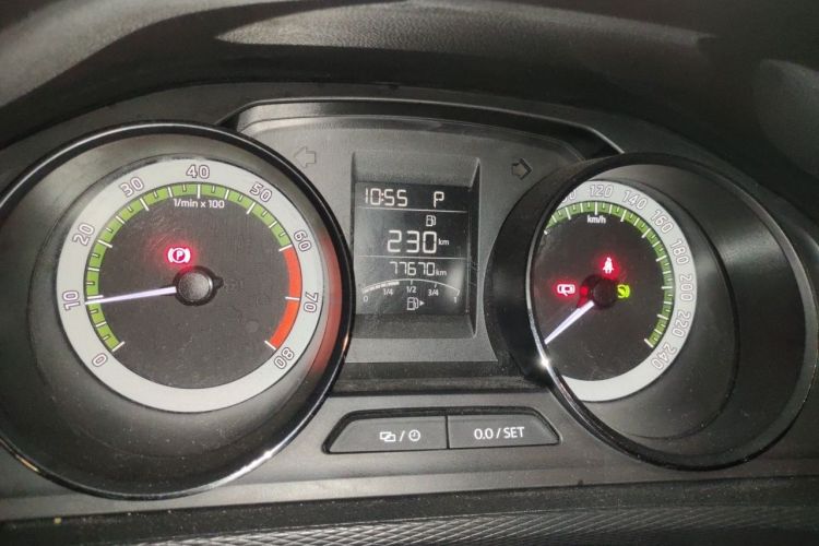 Used Skoda Kamiq 2018 1.5L Automatic Comfort Edition China VI Standard Odometer Close Up
