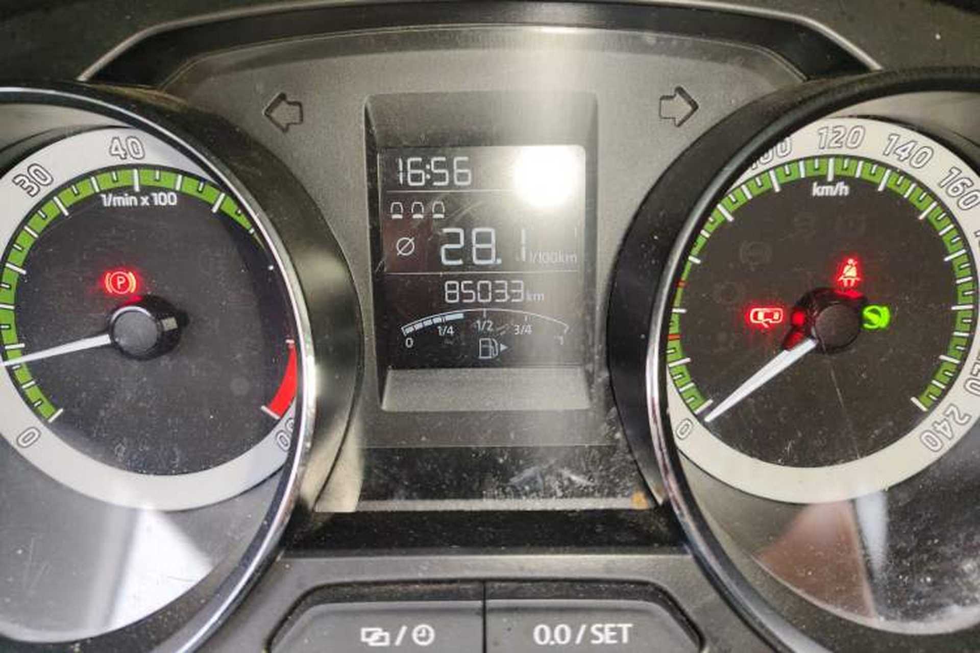 Used Skoda Kamiq 2018 1.5L Automatic Comfort Edition China V Standard Odometer Close Up