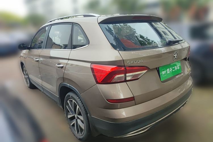 Used Skoda Kamiq 2018 1.5L Automatic Comfort Edition China V Standard Rear Left 45 Deg