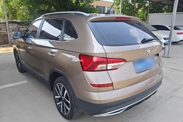 Used Skoda Kamiq 2018 1.5L Automatic Comfort Edition China V Standard Rear Left 45 Deg