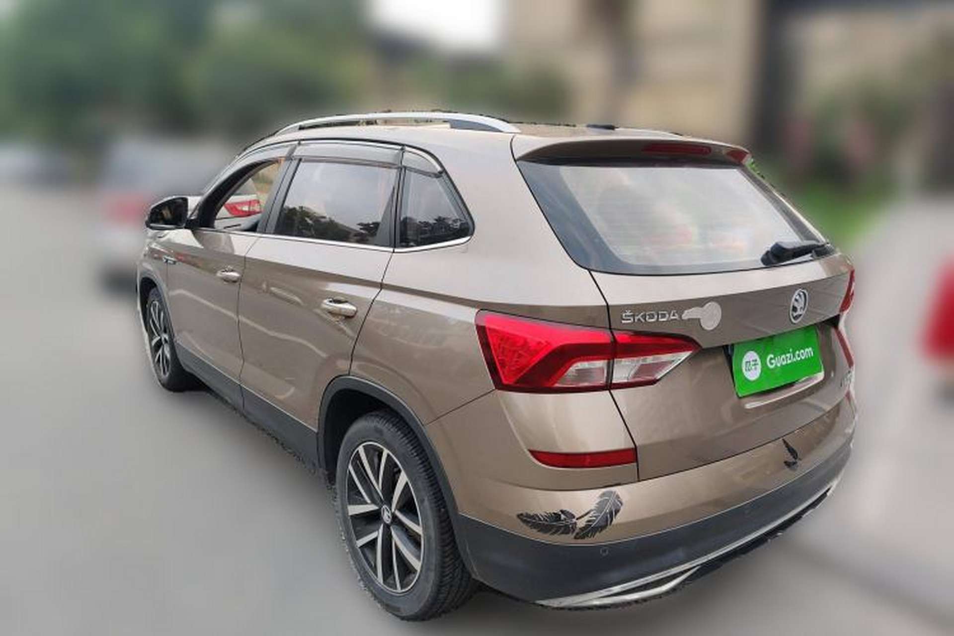 Used Skoda Kamiq 2018 1.5L Automatic Comfort Edition China V Standard Rear Left 45 Deg