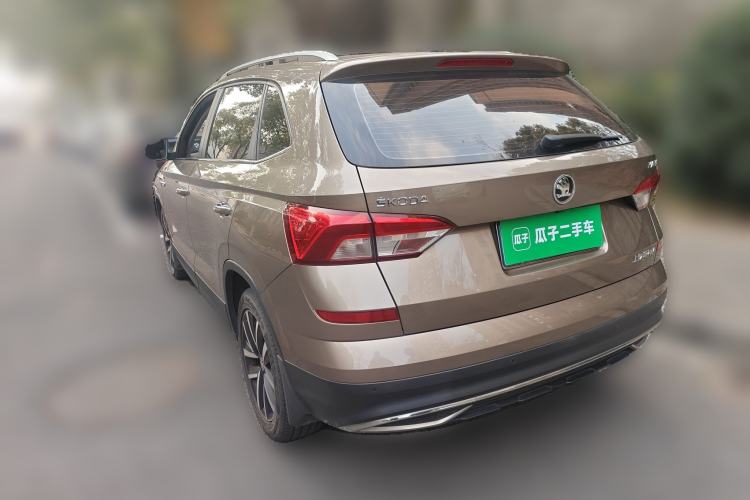 Used Skoda Kamiq 2018 1.5L Automatic Comfort Edition China V Standard Rear Left 45 Deg