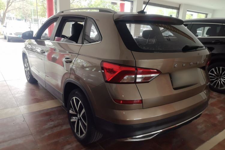 Used Skoda Kamiq 2018 1.5L Automatic Comfort Edition China VI Standard Rear Left 45 Deg