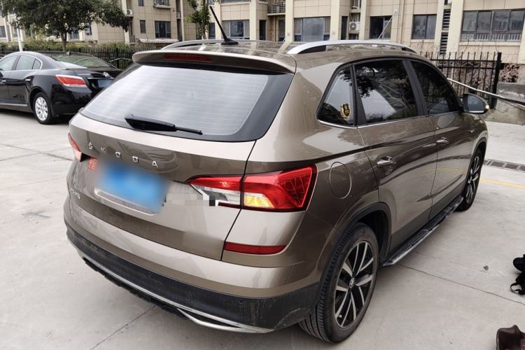 Used Skoda Kamiq 2018 1.5L Automatic Comfort Edition China VI Standard Rear Right 45 Deg