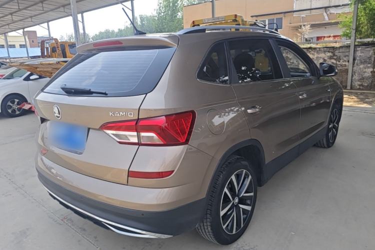 Used Skoda Kamiq 2018 1.5L Automatic Comfort Edition China V Standard Rear Right 45 Deg