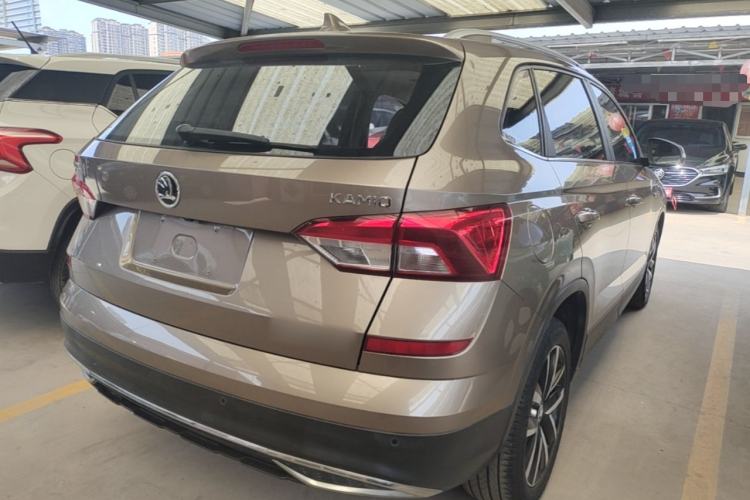 Used Skoda Kamiq 2018 1.5L Automatic Comfort Edition China VI Standard Rear Right 45 Deg