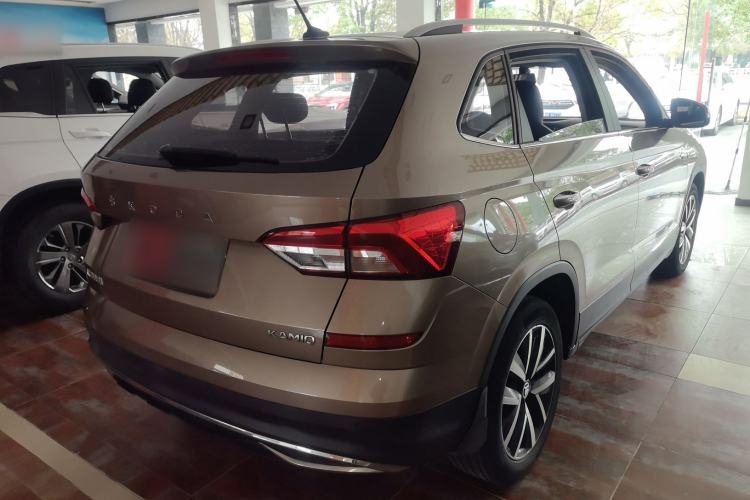 Used Skoda Kamiq 2018 1.5L Automatic Comfort Edition China VI Standard Rear Right 45 Deg