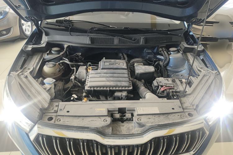 Used Skoda Kamiq 2020 GT 1.5L Automatic Flagship Model China VI Standard Engine Bay