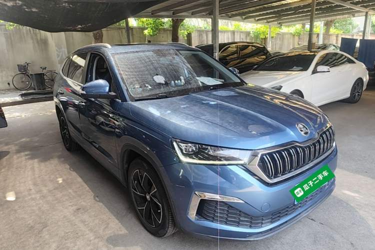 Used Skoda Kamiq 2020 GT 1.5L Automatic Flagship Model China VI Standard Front Right 45 Deg