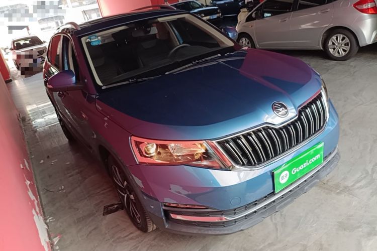 Used Skoda Kamiq 2020 1.5L Automatic Comfort Edition Front Right 45 Deg