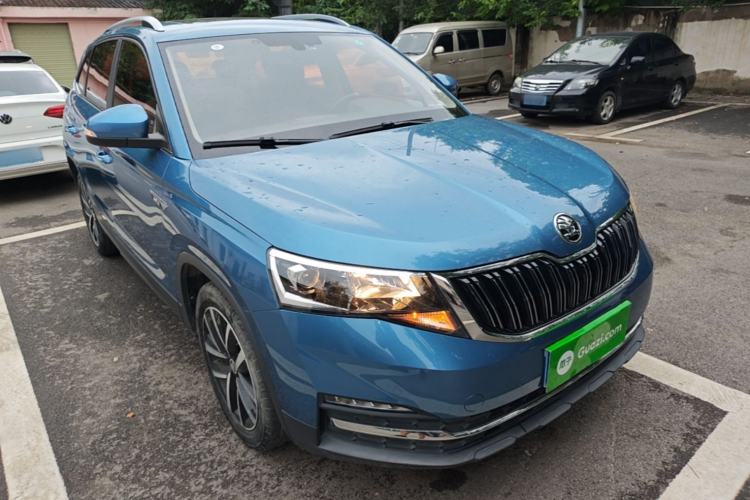 Used Skoda Kamiq 2020 1.5L Automatic Comfort Edition Front Right 45 Deg