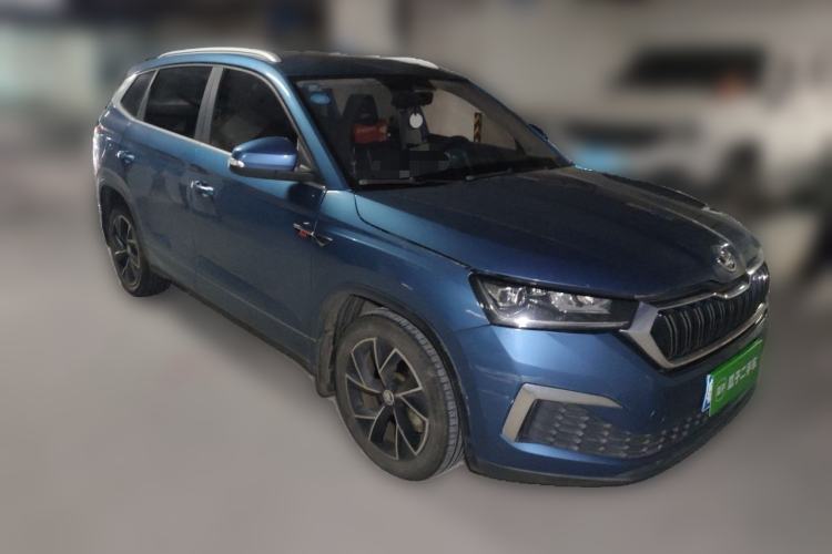 Used Skoda Kamiq 2020 GT 1.5L Automatic Flagship Model China VI Standard Front Right 45 Deg