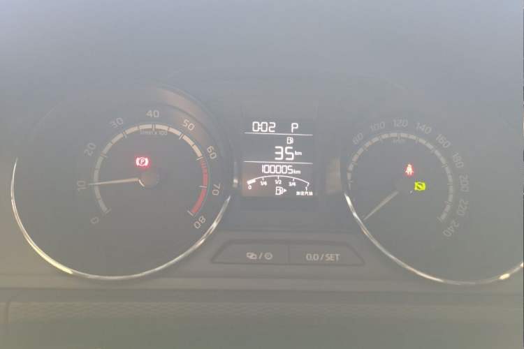 Used Skoda Kamiq 2020 GT TSI 230 DSG Flagship Edition China VI standard Odometer Close Up