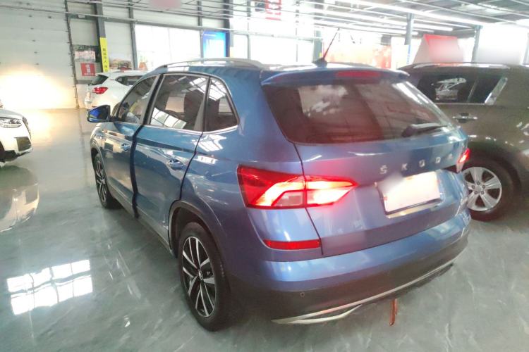 Used Skoda Kamiq 2020 1.5L Automatic Comfort Edition Rear Left 45 Deg
