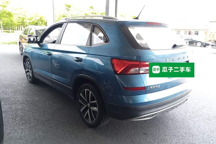 Used Skoda Kamiq 2020 1.5L Automatic Comfort Edition Rear Left 45 Deg