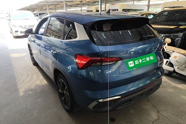 Used Skoda Kamiq 2020 GT 1.5L Automatic Flagship Model China VI Standard Rear Left 45 Deg