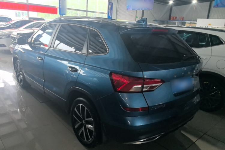 Used Skoda Kamiq 2020 1.5L Automatic Comfort Edition Rear Left 45 Deg