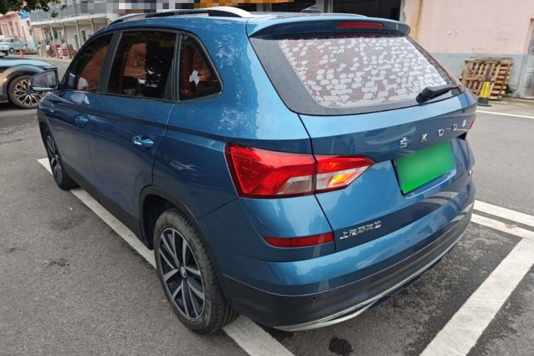 Used Skoda Kamiq 2020 1.5L Automatic Comfort Edition Rear Left 45 Deg