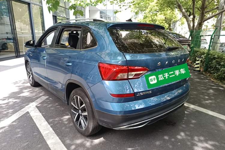 Used Skoda Kamiq 2020 1.5L Automatic Comfort Edition Rear Left 45 Deg