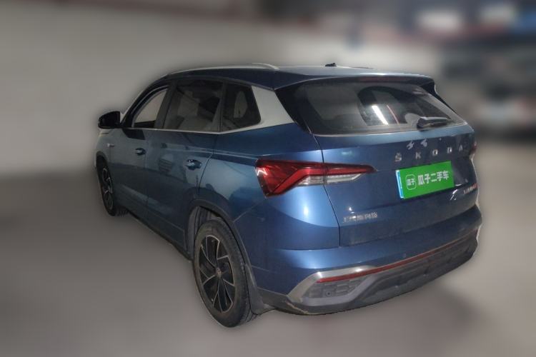 Used Skoda Kamiq 2020 GT 1.5L Automatic Flagship Model China VI Standard Rear Left 45 Deg