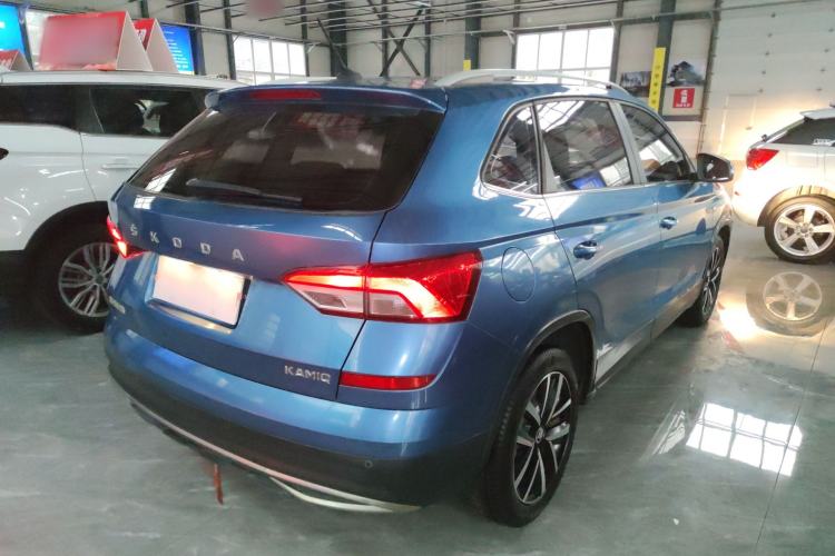 Used Skoda Kamiq 2020 1.5L Automatic Comfort Edition Rear Right 45 Deg