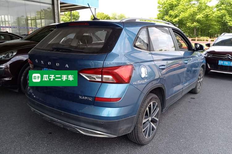 Used Skoda Kamiq 2020 1.5L Automatic Comfort Edition Rear Right 45 Deg