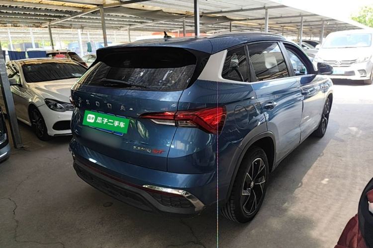 Used Skoda Kamiq 2020 GT 1.5L Automatic Flagship Model China VI Standard Rear Right 45 Deg