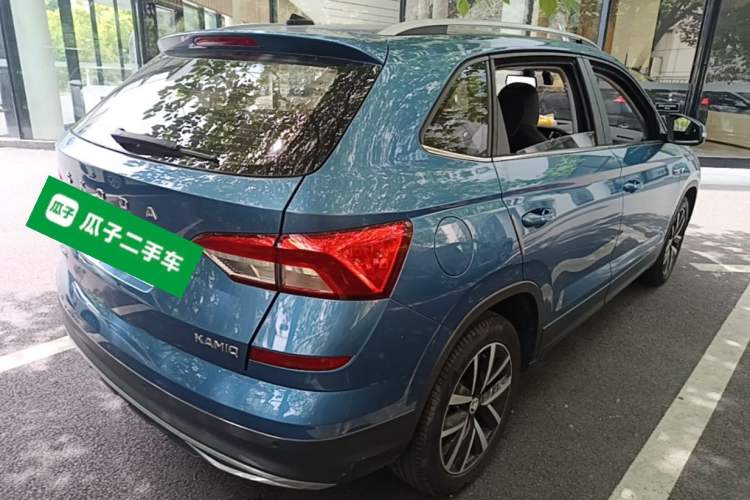Used Skoda Kamiq 2020 1.5L Automatic Comfort Edition Rear Right 45 Deg