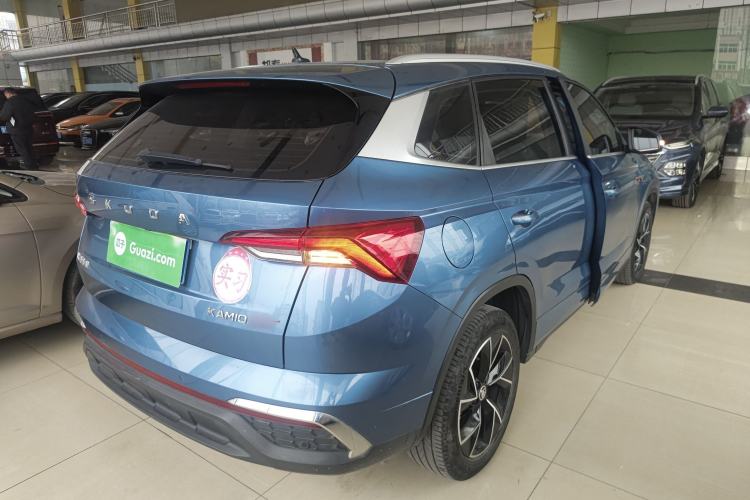 Used Skoda Kamiq 2020 GT 1.5L Automatic Flagship Model China VI Standard Rear Right 45 Deg