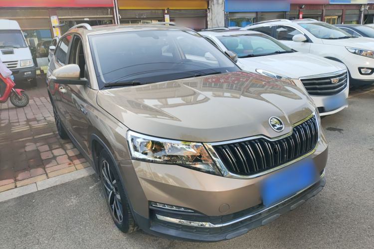 Used Skoda Kamiq 2020 1.5L Automatic Comfort Edition Front Right 45 Deg