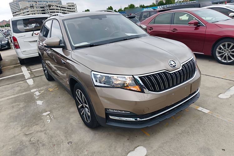 Used Skoda Kamiq 2020 1.5L Automatic Comfort Edition Front Right 45 Deg