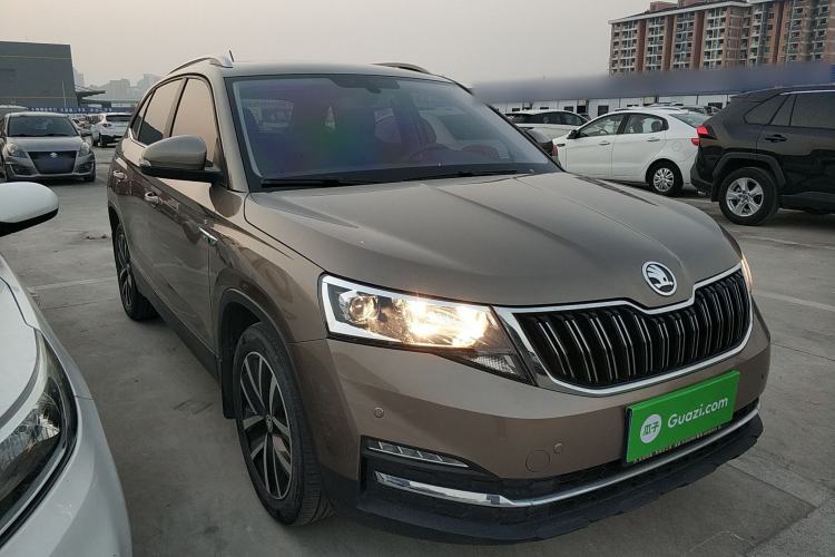 Used Skoda Kamiq 2020 1.5L Automatic Comfort Edition Front Right 45 Deg