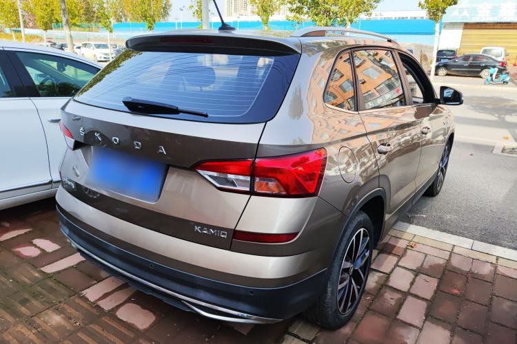Used Skoda Kamiq 2020 1.5L Automatic Comfort Edition Rear Right 45 Deg